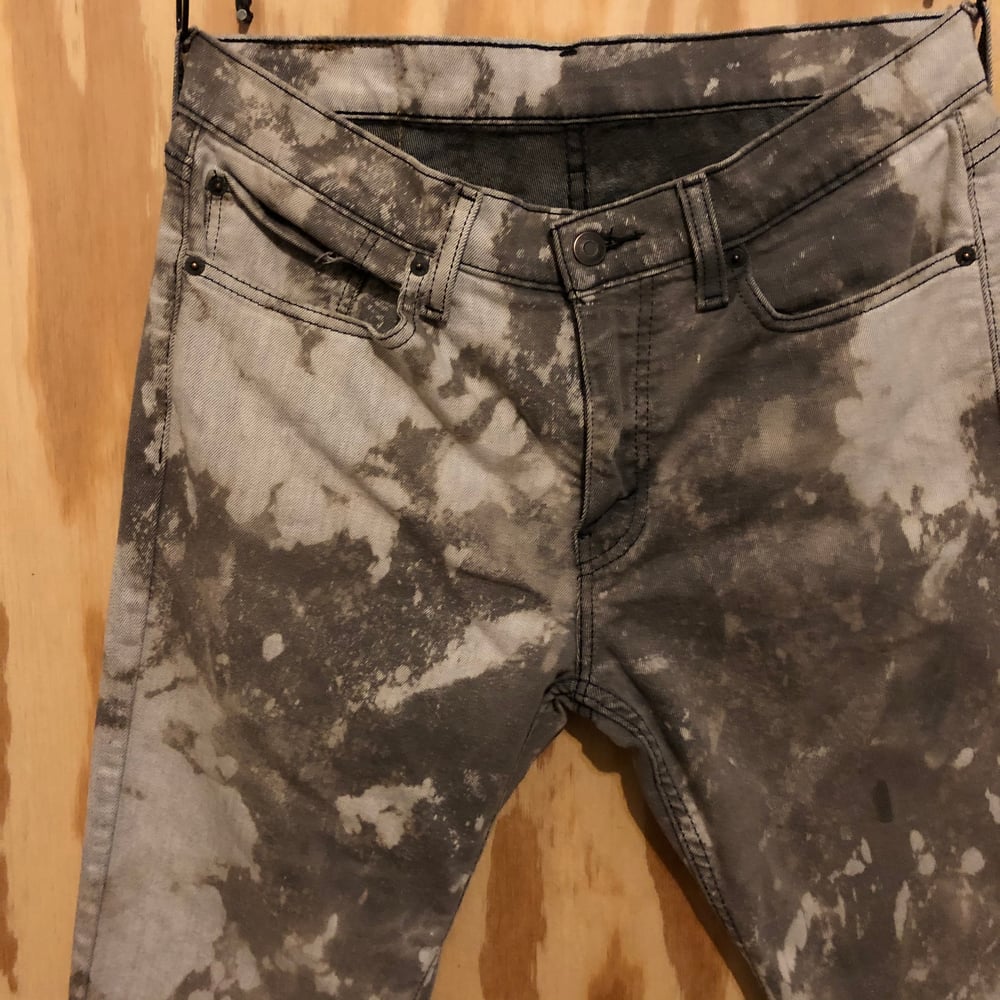 Image of  Grey Dyed Levis 