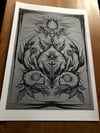 rotten sun print