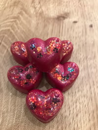 Image 3 of 6 heart/star melts