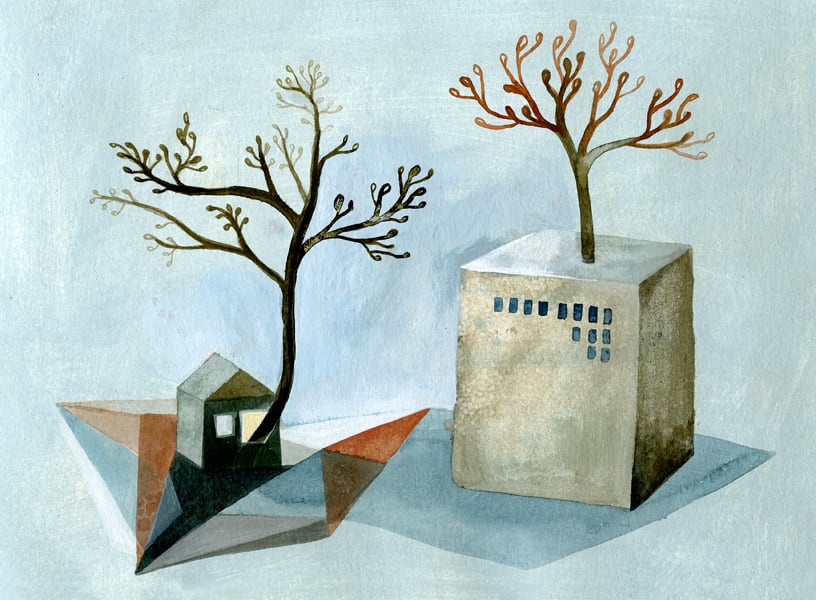 Image of Original Painting "Seven spring"