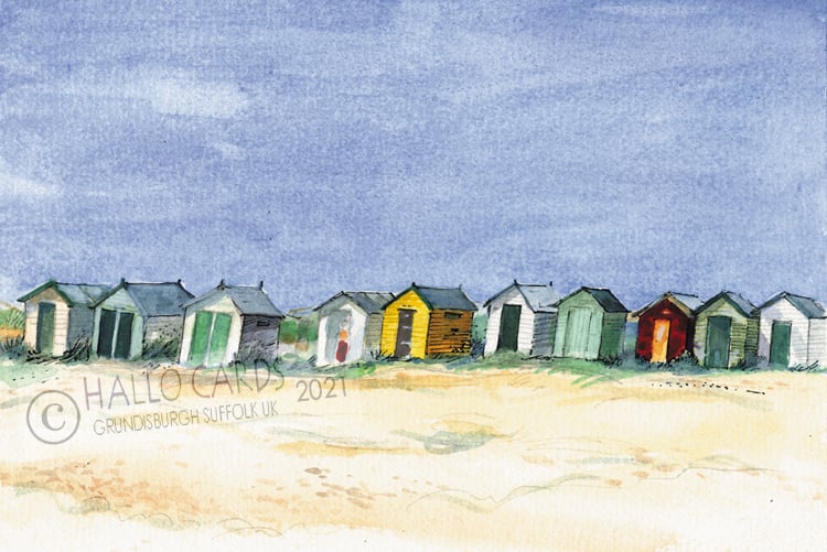 Image of Beach Huts Southwold - Suffolk - HL162