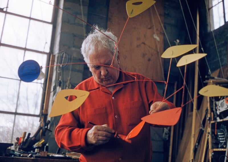 Image of alexander calder / red - yellow / 23/018 (dlm221)
