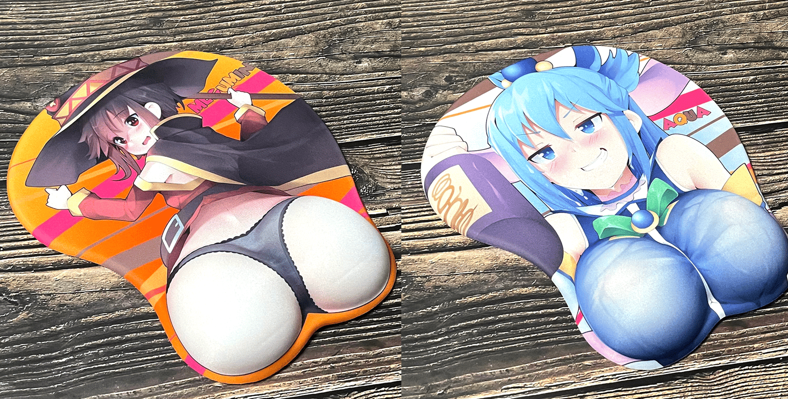 Image of Regular Konosuba Girls 3D Mousepads 