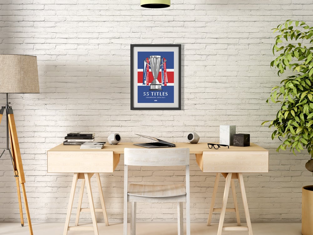 55 Titles Poster Art