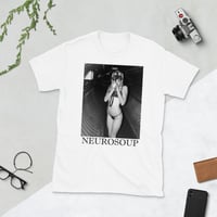 NeuroSoup Girl with Gas Mask Unisex T-Shirt