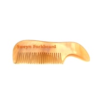 Image 1 of Buffalo Horn Moustache Comb Sweyn Forkbeard