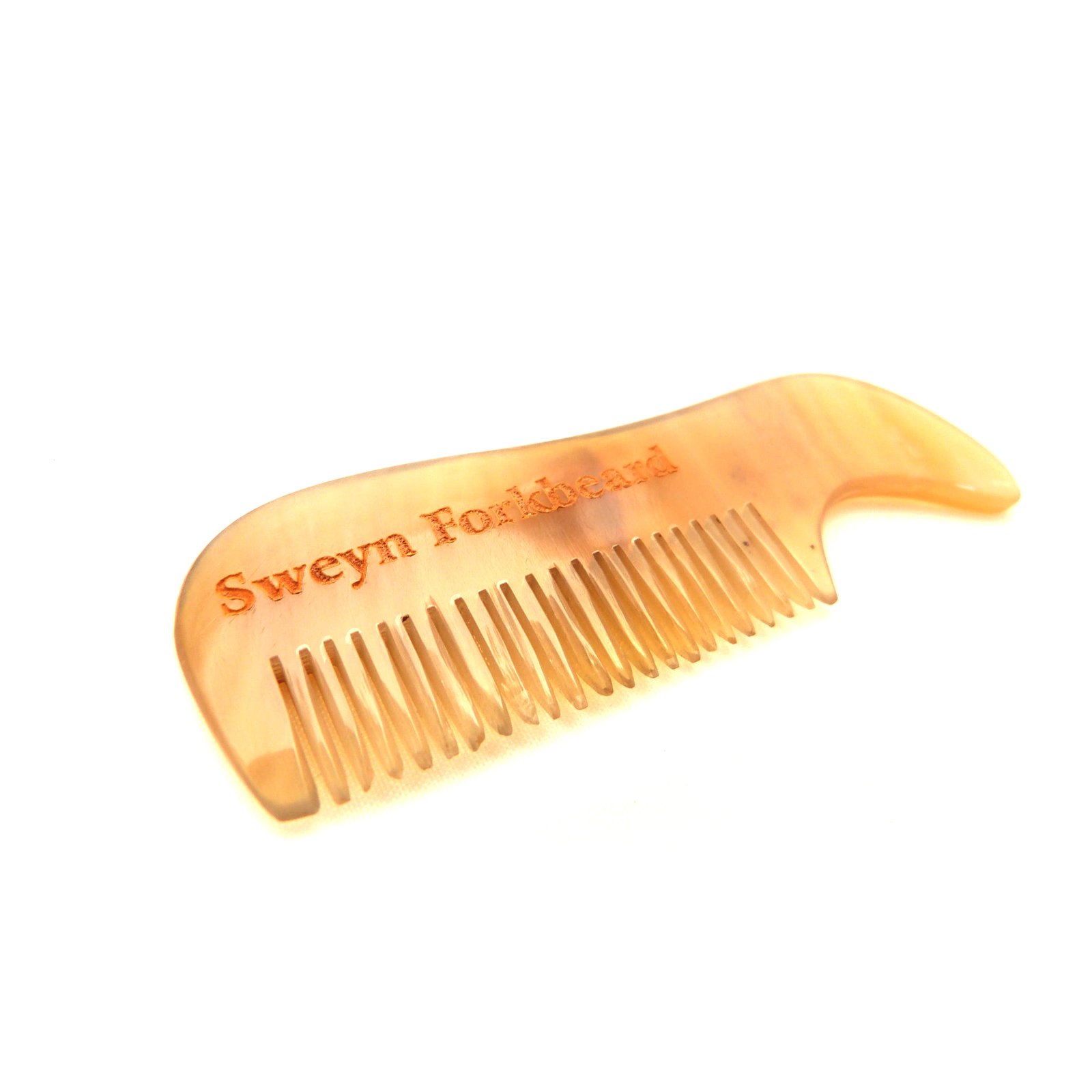 Buffalo Horn Moustache Comb Sweyn Forkbeard