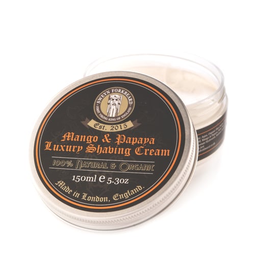 Image of Luxury Shaving Cream Mango & Papaya 150ml / 5.3oz