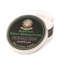 Image 2 of Luxury Shaving Cream Peppermint 150ml / 5.3oz