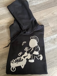 Image 2 of PaperChaser Hoodie (Black)