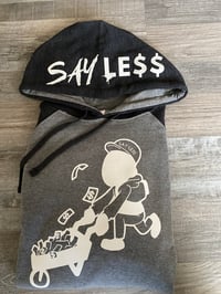 Image 2 of PaperChaser Hoodie (Two-Tone Gray)