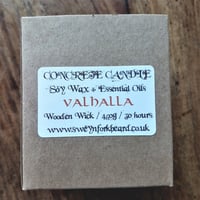 Image 5 of Concrete Wooden Wick Candle Valhalla