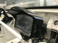 Image 2 of DC Innovate Dash Cover for Cosworth ICD digi dash