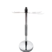 Image 1 of Shaving Stand for Razor and Shaving Brush in Silver Colour