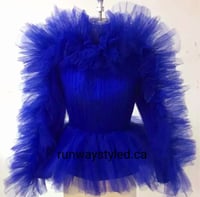 Image 2 of The Peplum Tulle Top
