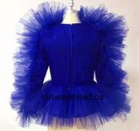 Image 4 of The Peplum Tulle Top