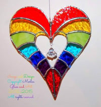 Image 1 of Large Splash Heart.