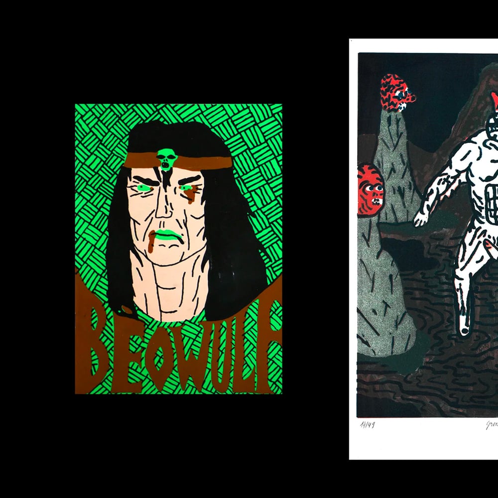 Image of Eva Maceková - Beowulf pack (print+zine)