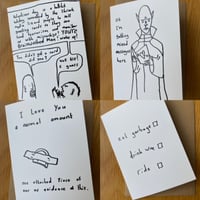 Set of 4 Cards by Davy Mahon