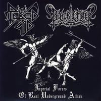 RAPED GOD 666 / BLACKTORMENT - Imperial Forces Of Real Underground Attack