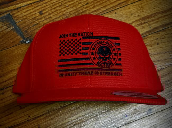 Street Glide Nation Flag Snapback