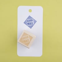 "Good Mail" Diamond Rubber Stamp