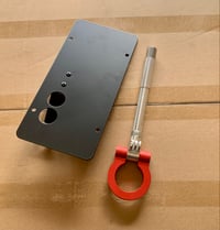 Image 2 of 2020+ C8 Corvette and Z06 Tow Hook with Plate Mount and Go Pro Mount