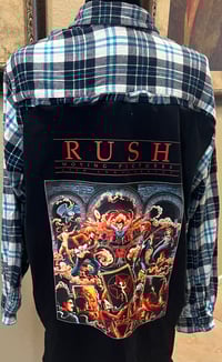 Vintage Blue/White Flannel Shirt Rush