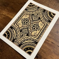 Image 5 of  Indian tapestry inspired prints (set of 3)