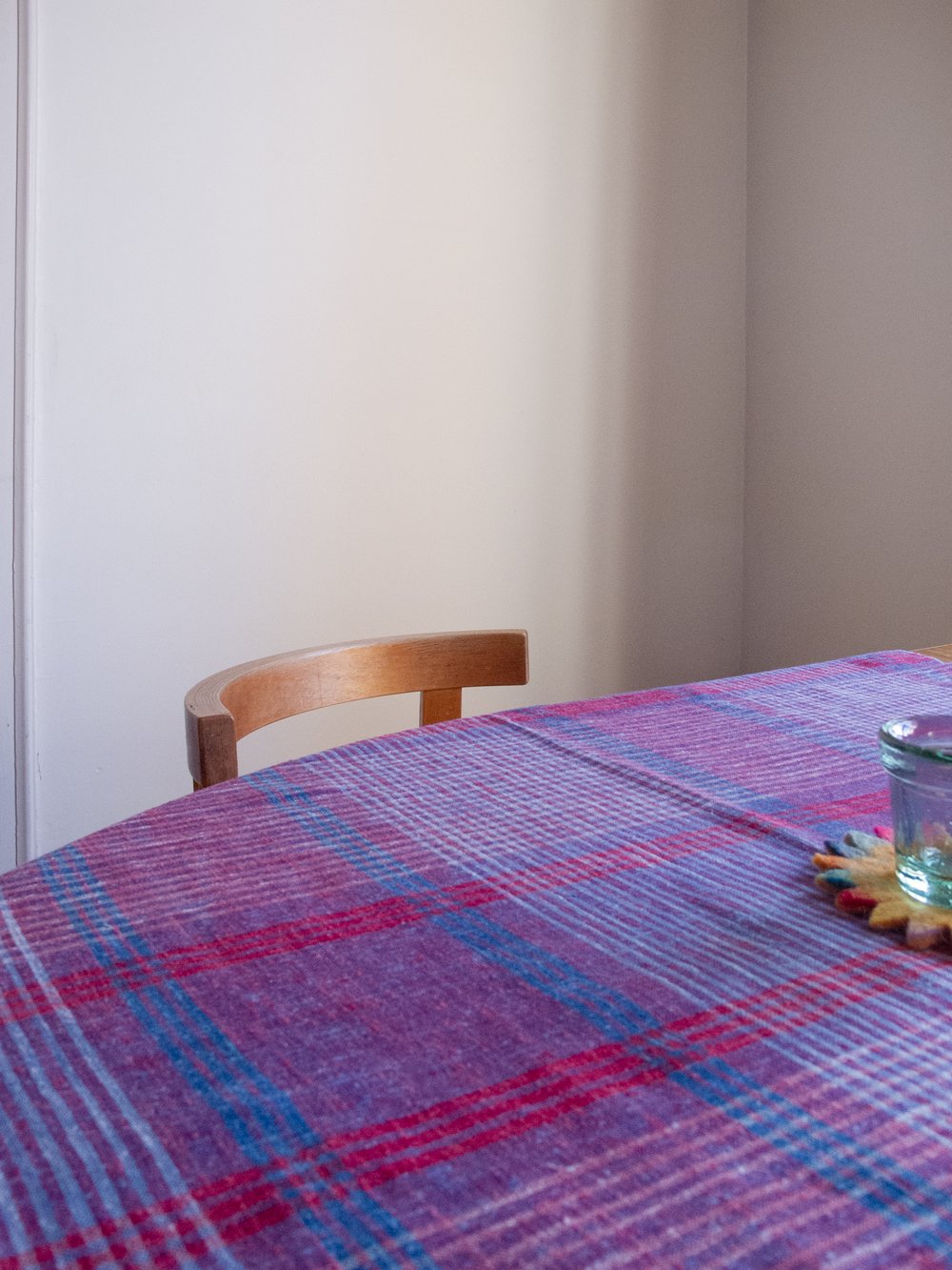 Image of gingham tablecloth