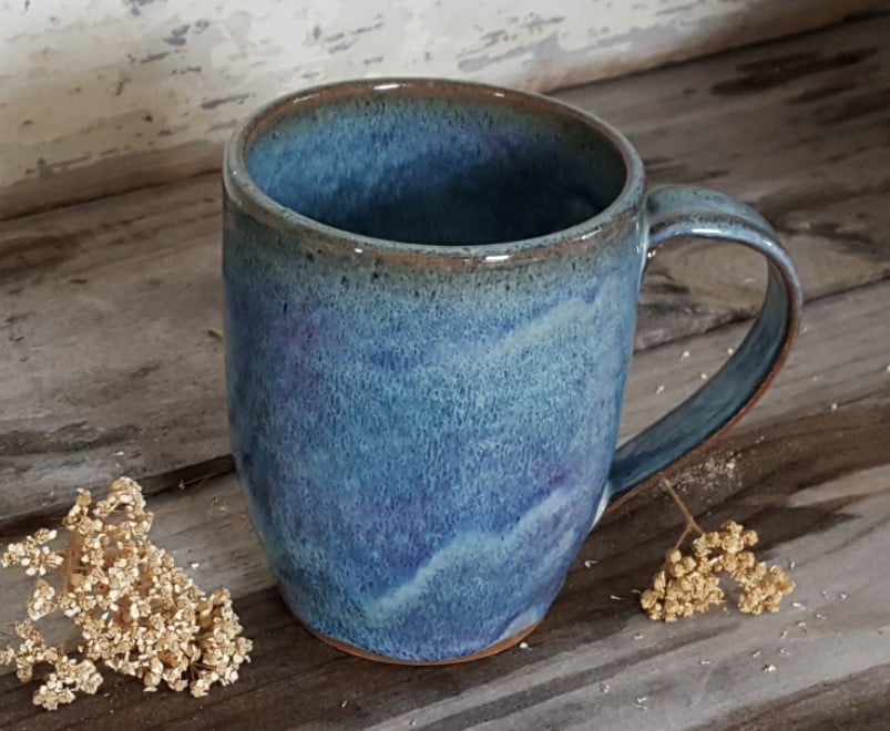 Image of By The Bucket Full Mug: Lupine (Periwinkle)