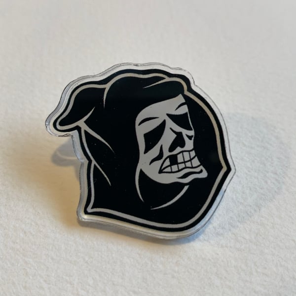 Image of ACRYLIC REAPER PIN 