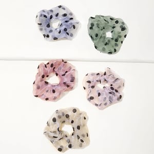 Image of Maxi Scrunchies pois