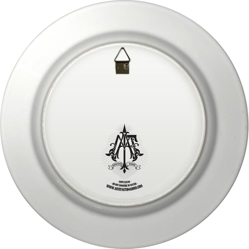 Image of Alice falling down - Fine China Plate - #0739