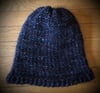“Poe” hand-knitted slouchy hat