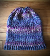 “Jimi” hand-knitted slouchy hat