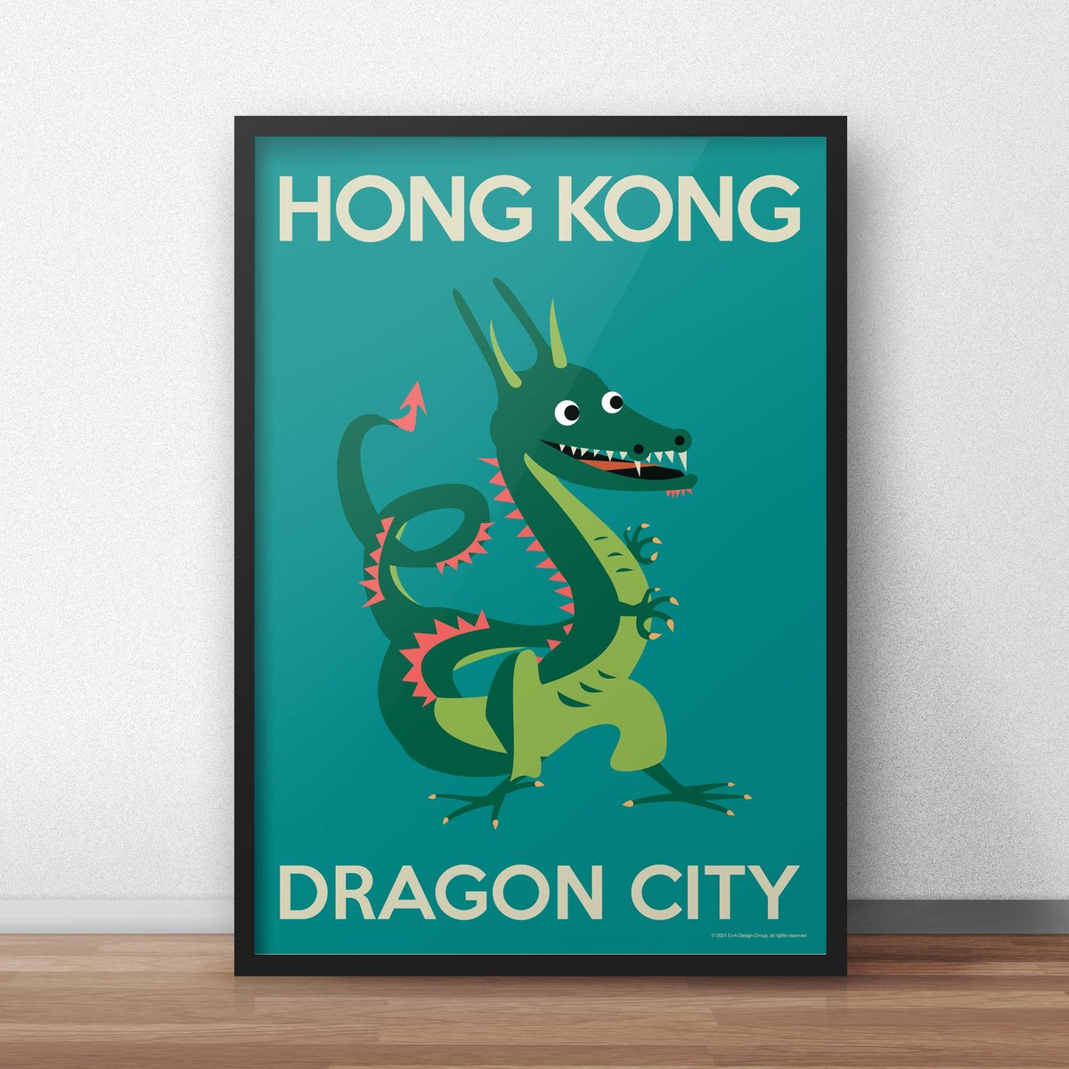 Image of HK Dragon Poster