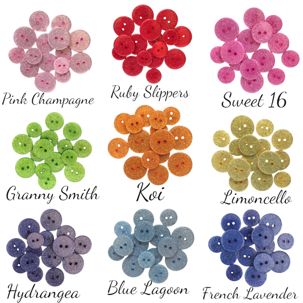 Image of Sugar Shoppe Glitter Buttons