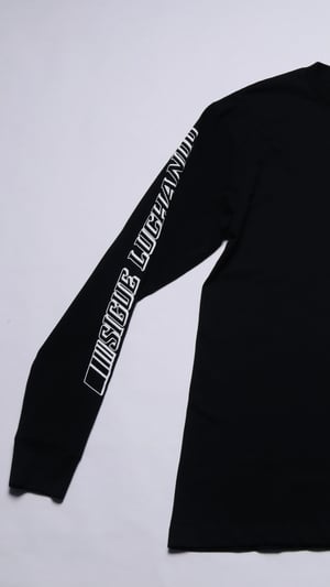 Image of “CARRERA” L/S Blk tee 