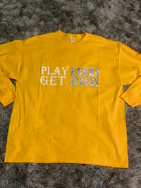 Gold Long Sleeve PBGR Tee