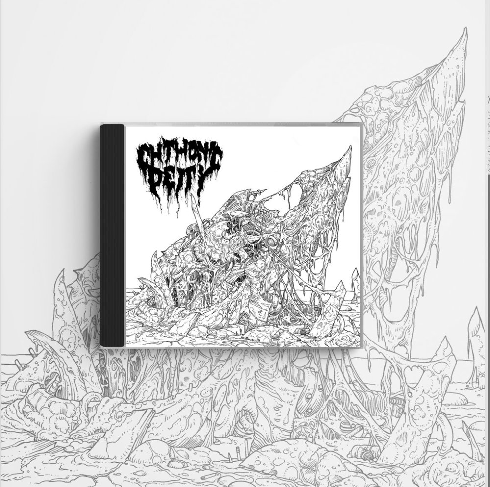 Image of CHTHONIC DEITY "Reassembled In Pain + 2" CD (Import)