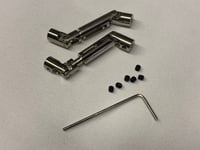Image 3 of WPL MN JJRC Fayee steel driveshafts 