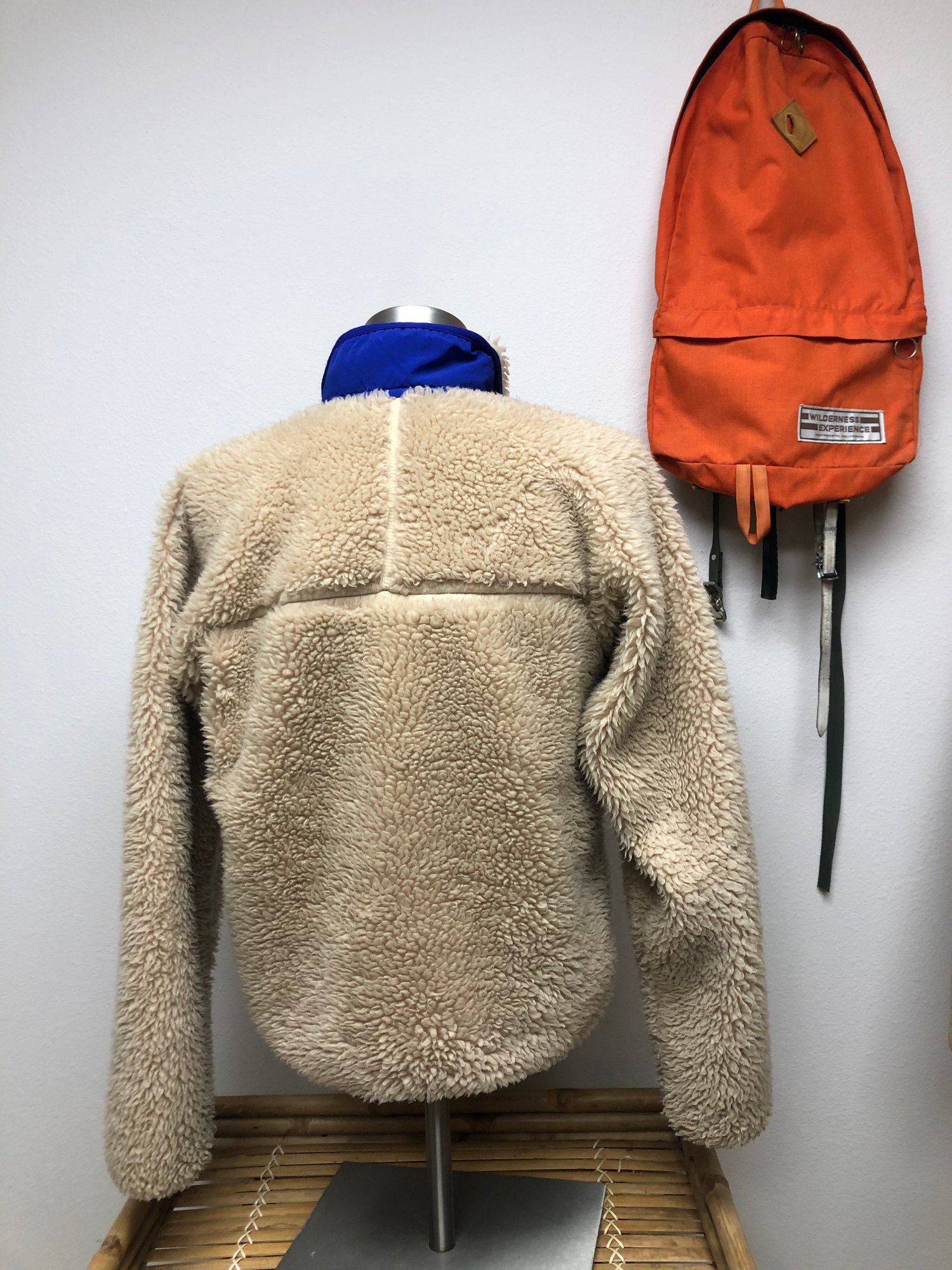 Image of Vintage Patagonia Retro X Pile Jacket Natural S