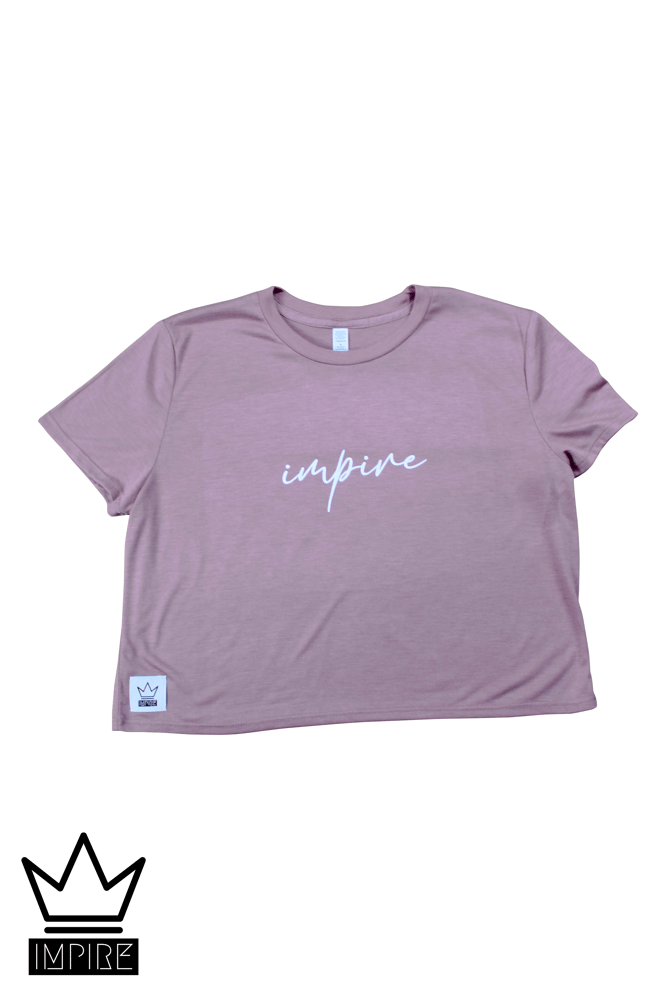 Image of CURSIVE 'IMPIRE' WOMENS CROPPED T-SHIRT