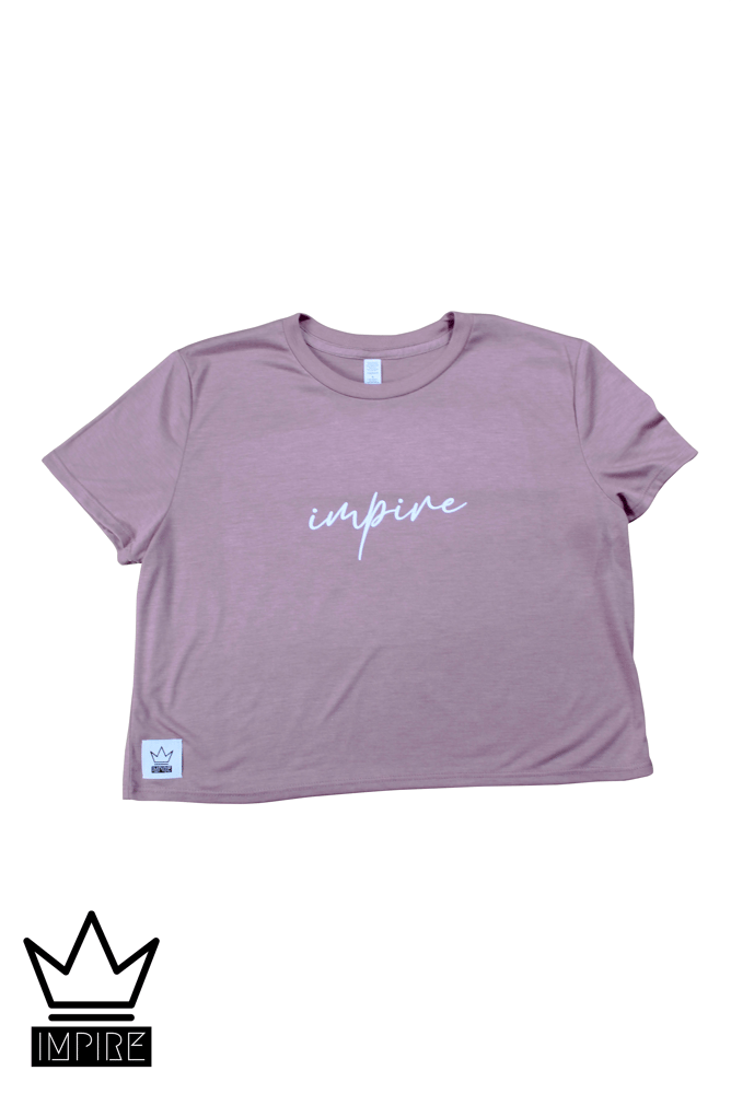 Image of CURSIVE 'IMPIRE' WOMENS CROPPED T-SHIRT 