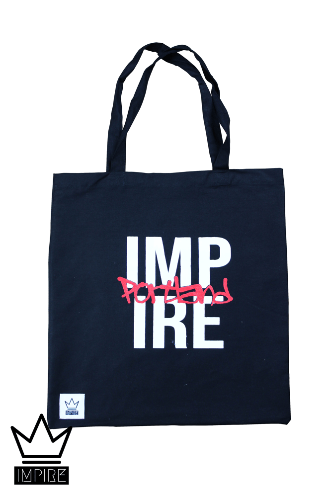 Image of TOTE BAG (BLACK)