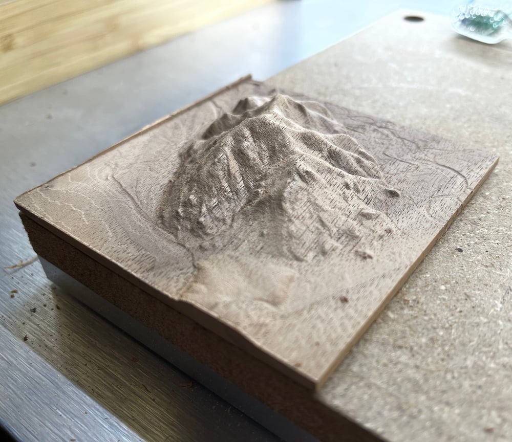 3D Topographical Relief