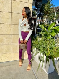 Image 1 of Purple | Leggings