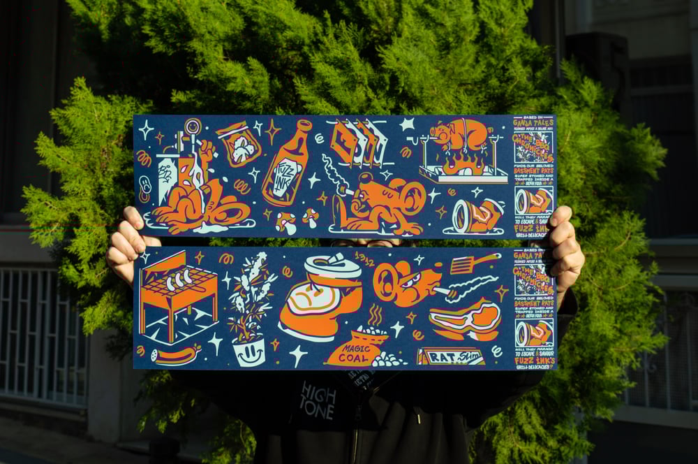 Image of BBQ Chrønicles - Pøster Set -