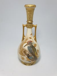 Image 1 of Royal Worcester Twin Handled Vase – Charles H C Baldwyn